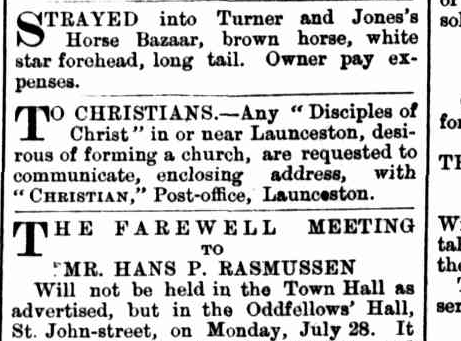 Second Examiner ad July 24 1884